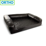 Grand Supreme Leather Dog Bed