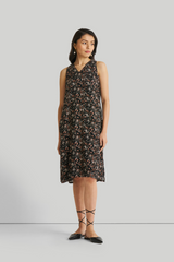 Reading Tea Leaves Dress in Black Florals