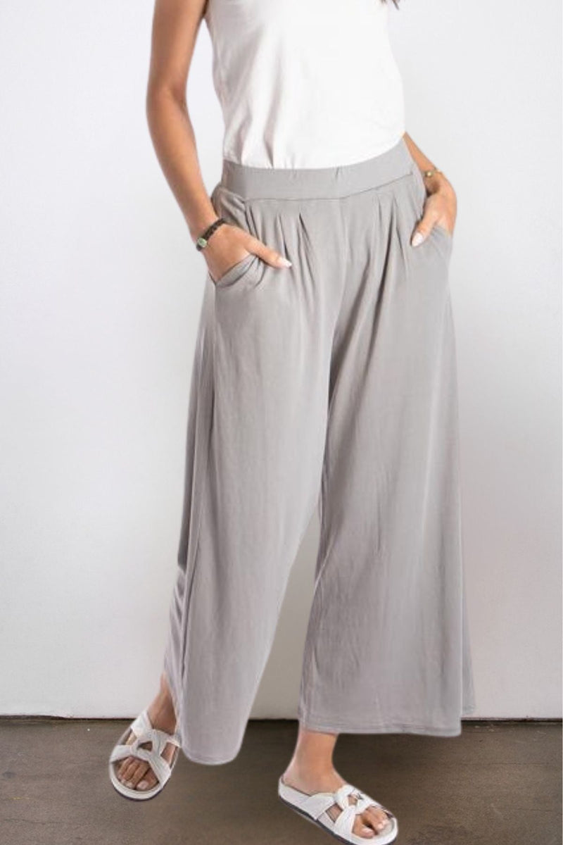 Wide Leg Pant - Organic Cotton