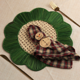 Emerald Bloom Placemat