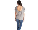 U-Back Top - Organic Cotton - Grey