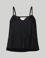 V-neck Lace Camisole in Black