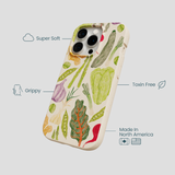 Seashell Veggie Patch iPhone 15 Pro Case