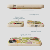 Seashell Veggie Patch iPhone 15 Case