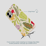 Seashell Veggie Patch iPhone 16 Plus Case