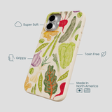Seashell Veggie Patch iPhone 16 Plus Case