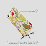 Seashell Veggie Patch iPhone 6/6s/7/8/SE Case