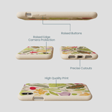 Seashell Veggie Patch iPhone XR Case