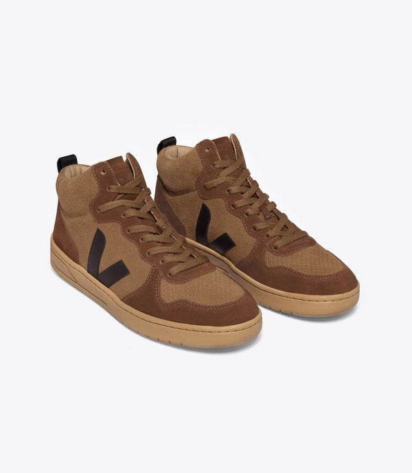 Sneaker V-15 Suede Vq0303310 Brown-Black