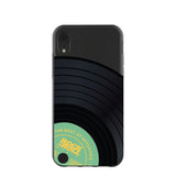 Black Vinyl Vibes iPhone XR Case