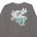 CARHARTT Womens T-Shirt Brown Long Sleeve XL