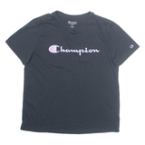 CHAMPION Womens T-Shirt Black M