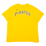 NIKE Pirates Mens T-Shirt Yellow XL