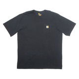 CARHARTT Mens T-Shirt Black 2XL