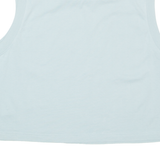 NIKE Womens Vest Blue Sleeveless L