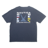NAUTICA Mens T-Shirt Blue 2XL