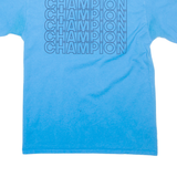 CHAMPION Mens T-Shirt Blue M
