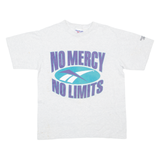 REEBOK Mens T-Shirt Grey M