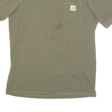 CARHARTT Mens T-Shirt Green L