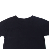 ELLESSE Cropped Womens T-Shirt Black UK 10