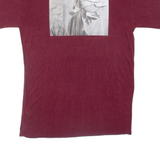 DIESEL Rose Womens T-Shirt Maroon S