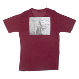 DIESEL Rose Womens T-Shirt Maroon S