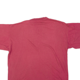 DAVIS Mens T-Shirt Red XL