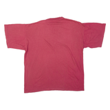 DAVIS Mens T-Shirt Red XL