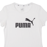 PUMA Womens T-Shirt White UK 10