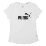 PUMA Womens T-Shirt White UK 10