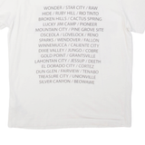 DIESEL Mens T-Shirt White S