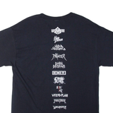 GILDAN Metal Scar Mens Band T-Shirt Black L