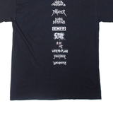 GILDAN Metal Scar Mens Band T-Shirt Black L