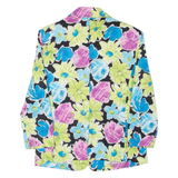 SUPERIOR Womens Blazer Jacket Green Floral M