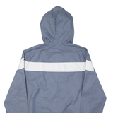 ADIDAS Mens Windbreaker Jacket Grey Hooded S