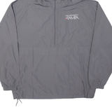 CHAMPION Mens Anorak Jacket Grey USA Hooded L