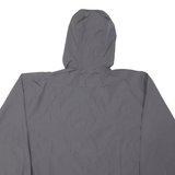 CHAMPION Mens Anorak Jacket Grey USA Hooded L