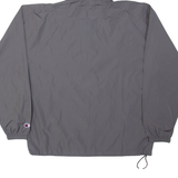 CHAMPION Mens Anorak Jacket Grey USA Hooded L