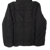 TOMMY HILFIGER Down Insulated Womens Puffer Coat Black Hooded L