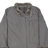 DIOLEN Womens Coat Grey 2XL