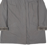 DIOLEN Womens Coat Grey 2XL