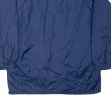 UMBRO Mens Rain Jacket Blue Nylon Hooded L