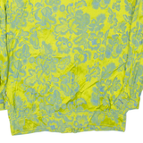 NICOWA Womens Jacket Green 90s Floral L