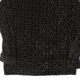 VESTY Mens Blazer Jacket Black Check XL
