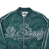 LA SHADY Womens Bomber Jacket Green M