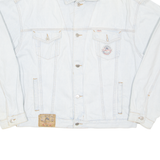 BLUE PACIFIC Mens Denim Jacket Blue L