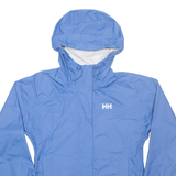 HELLY HANSEN Lightweight Womens Jacket Blue Hooded XS
