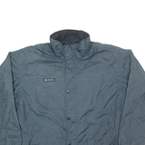 COLUMBIA Mens Jacket Grey Nylon XL