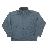 COLUMBIA Mens Jacket Grey Nylon XL