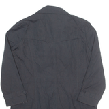 COLUMBIA Womens Trench Coat Black XL